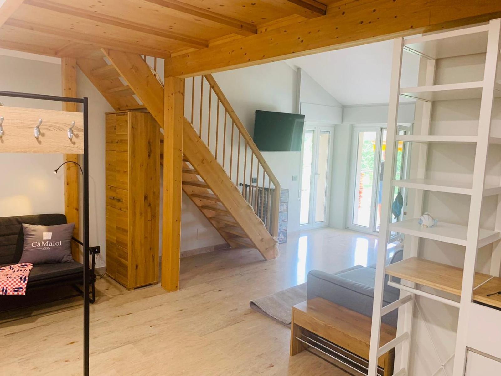 Seeblickwohnung Sirmione - Fronte Lago Mit Privatsteg מראה חיצוני תמונה